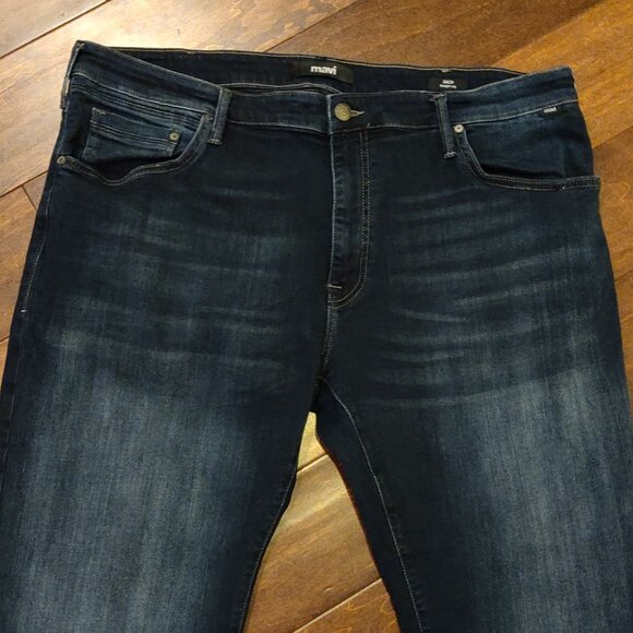 Mavi Zach Straight Leg Dark Wash Men's Jeans SIZE 42x28 - Picture 1 of 8